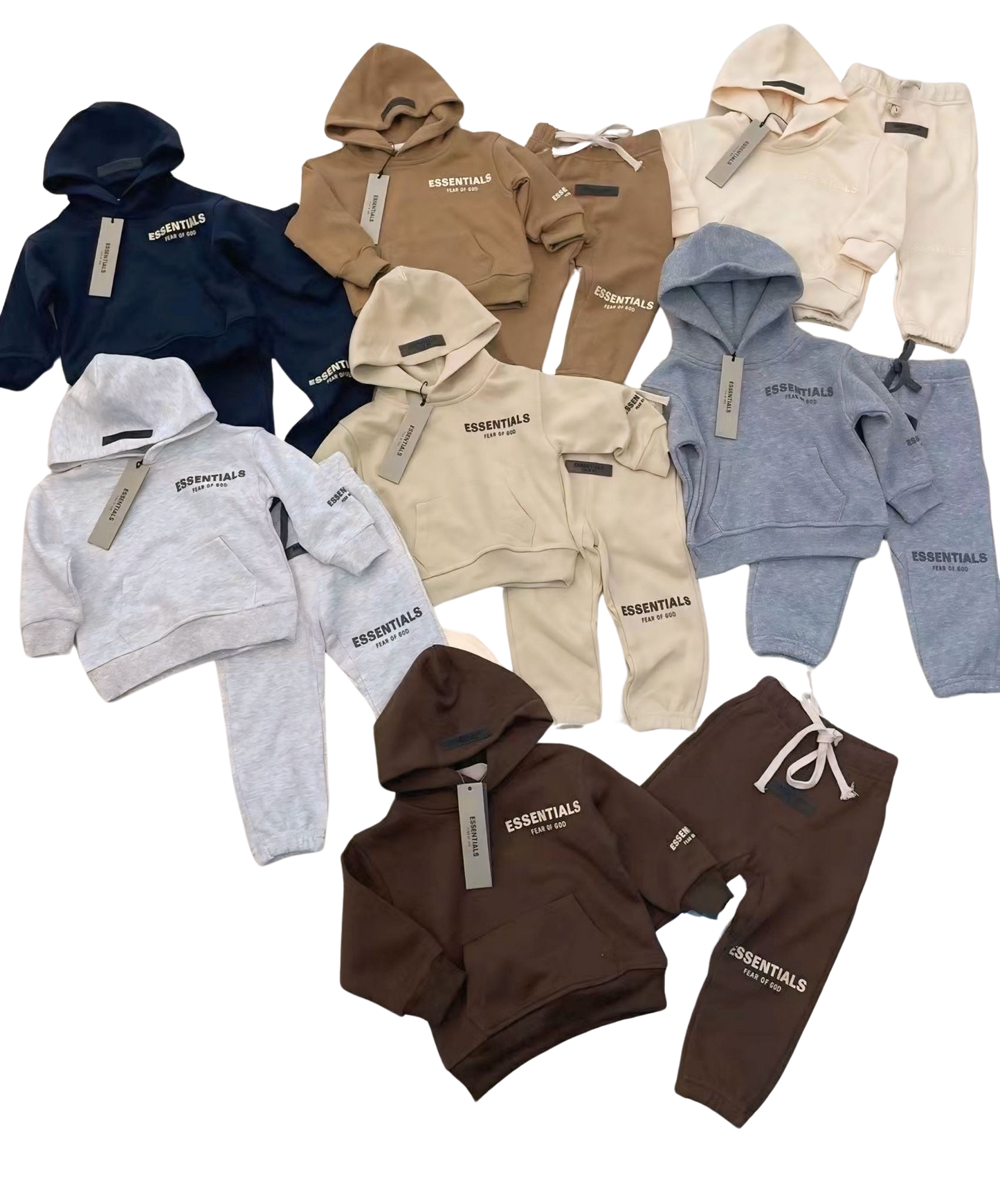 Essentials Kids Hoodie and Jogger Set –  (EK34)