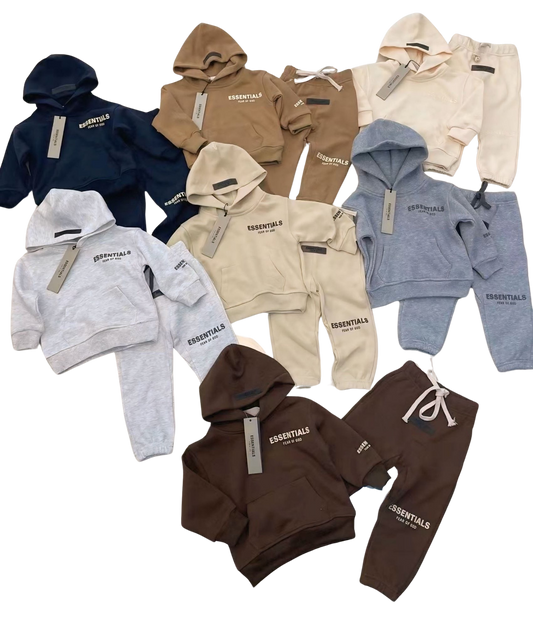 Essentials Kids Hoodie and Jogger Set –  (EK34)